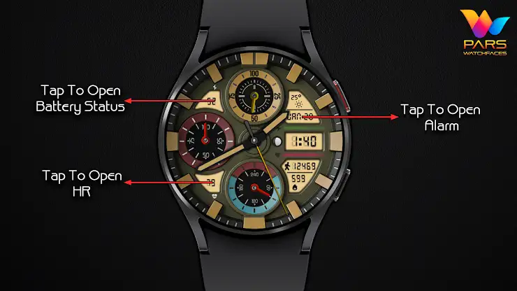 Atlas Army Hybrid Watch Face screenshot 6