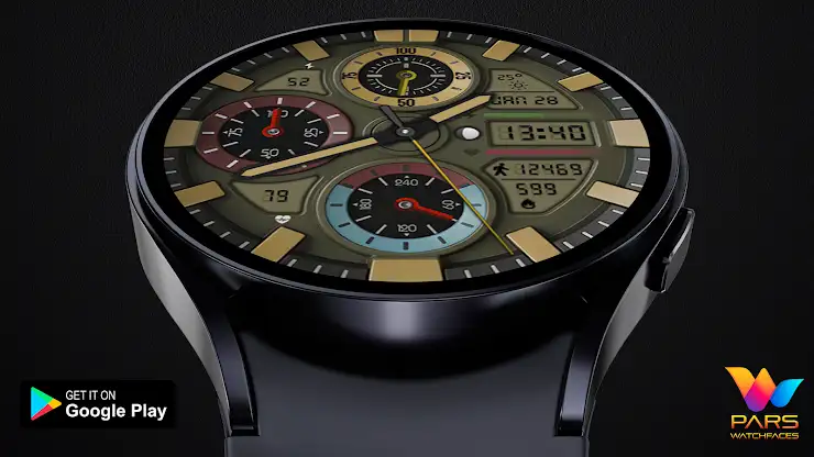 Atlas Army Hybrid Watch Face screenshot 4