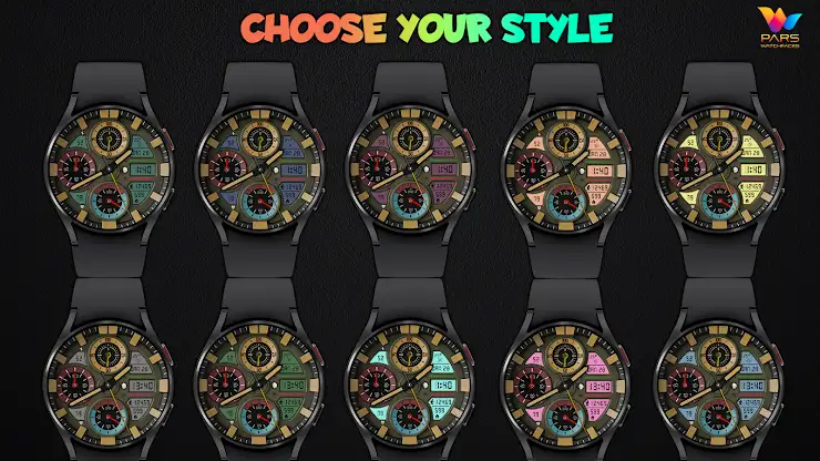 Atlas Army Hybrid Watch Face screenshot 1