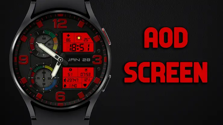 Atlas Edge Hybrid Watch Face screenshot 8