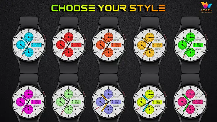 Aura Ritm Analog Watch Face screenshot 1