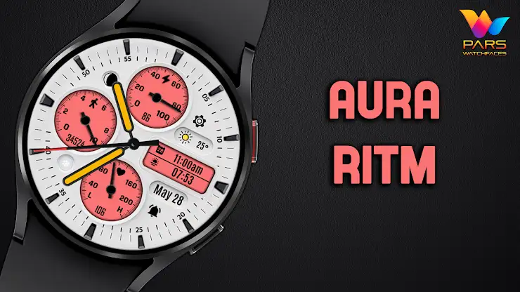Aura Ritm Analog Watch Face screenshot 7