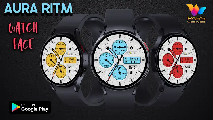 Aura Ritm Analog Watch Face screenshot 2