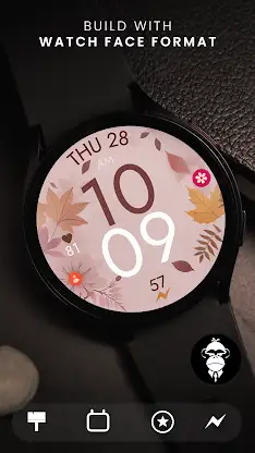 Fall Autumn digital watch face screenshot 4