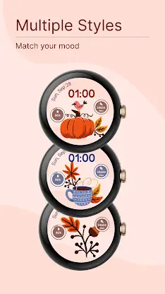 Autumn Watch Face screenshot 3