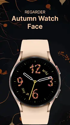 Wear OS - Autumn Watch Face screenshot 1