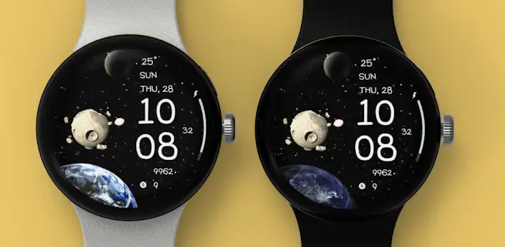 AWD Cartoon Moon — Android app banner