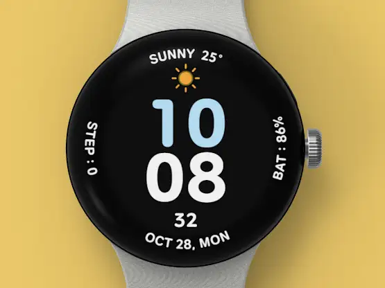 AWD CUTE W watch face screenshot 1