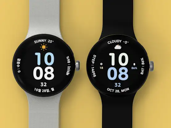 AWD CUTE W watch face screenshot 4