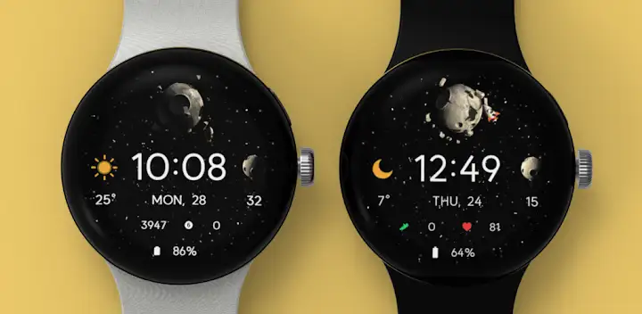 AWD Moon W1 — Android app banner