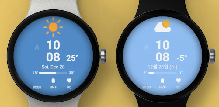AWD Pastel Weather Gif — Android app banner