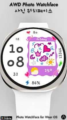 AWD Photo Watchface screenshot 2