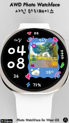 AWD Photo Watchface screenshot 1