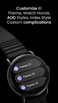 Active Analog Watch Face screenshot 4