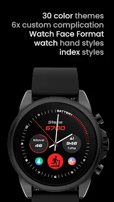 Active Analog Watch Face screenshot 2