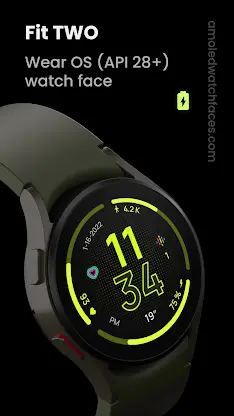 Fit TWO Watch Face screenshot 1