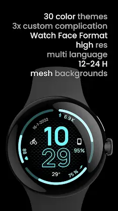 Fit TWO Watch Face screenshot 2