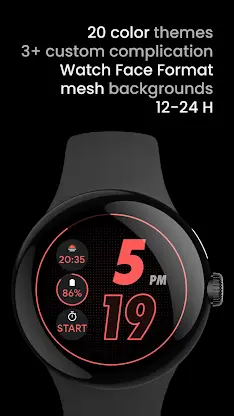 Ladies RUN: Watch face screenshot 4