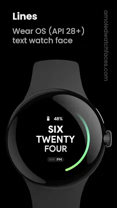 Lines Watch Face screenshot 1