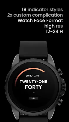 Lines Watch Face screenshot 2