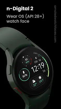 n-Digital 2: Watch face screenshot 1
