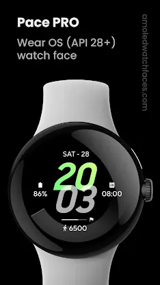 Pace PRO: Watch face screenshot 1