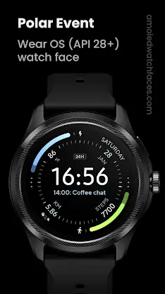 Polar Event: Watch face screenshot 1