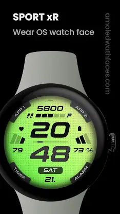 SPORT xR: Watch face screenshot 1