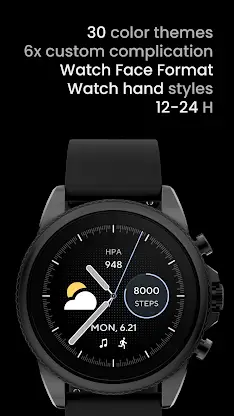 UX Analog: Watch face screenshot 2