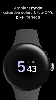 Wave: Wear OS watch face screenshot 4