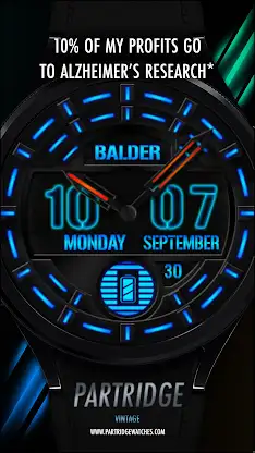 Balder Partridge WatchFace V30 screenshot 1