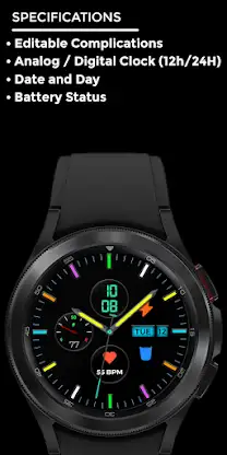 Ballnight - watch face screenshot 4