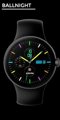 Ballnight - watch face screenshot 1