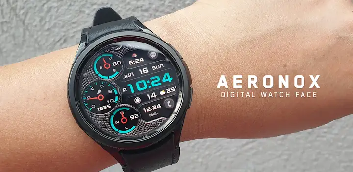 Ballozi AERONOX - Digital Face — Android app banner
