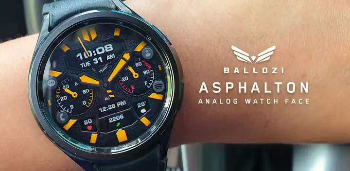 Ballozi ASPHALTON Hybrid — Android app banner