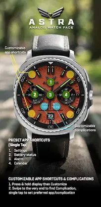 BLZ ASTRA - Analog Watch Face screenshot 4