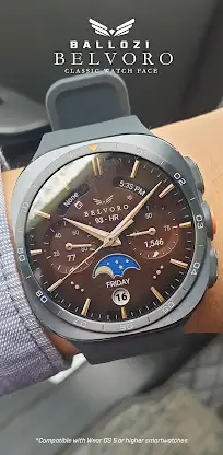 BLZ BELVORO Classic Watch Face screenshot 5