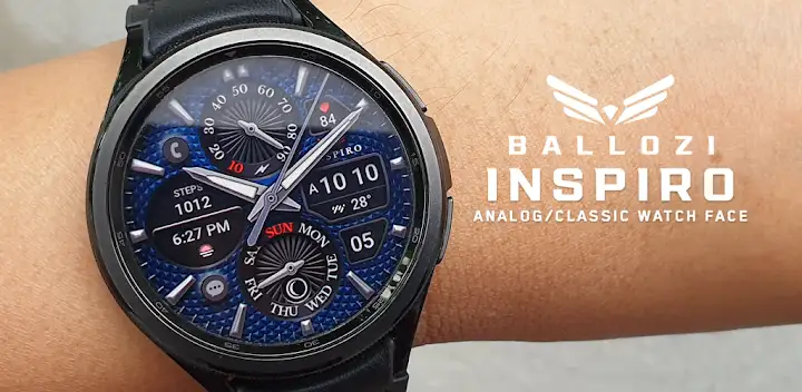 Ballozi INSPIRO Analog Hybrid — Android app banner
