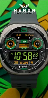BLZ NERON - Digital Watch Face screenshot 4