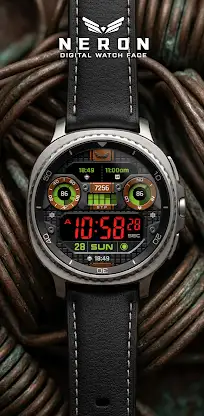 BLZ NERON - Digital Watch Face screenshot 6