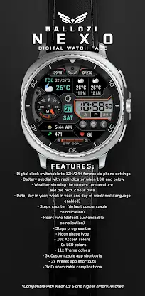 Ballozi NEXO - Digital Face screenshot 2