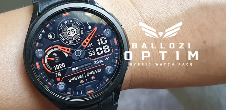Ballozi OPTIM Hybrid Analog — Android app banner