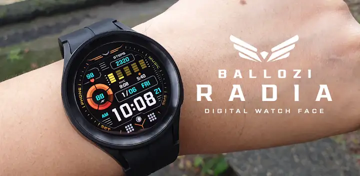 Ballozi RADIA - Digital Face — Android app banner