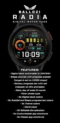 Ballozi RADIA - Digital Face screenshot 3