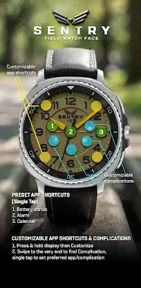 BLZ SENTRY - Field Watch Face screenshot 3