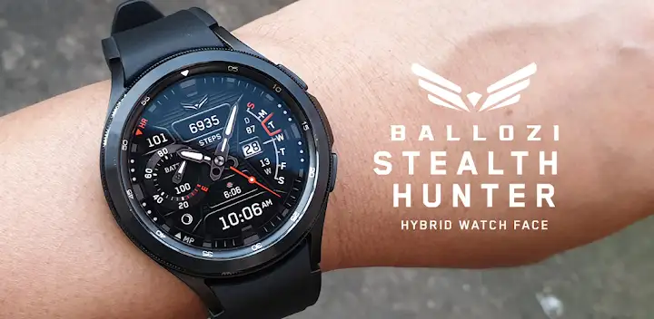 Ballozi STEALTH HUNTER Hybrid — Android app banner