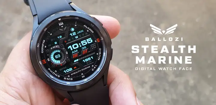Ballozi STEALTH MARINE Digital — Android app banner