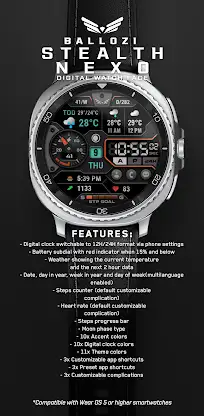 Ballozi STEALTH NEXO Digital screenshot 1
