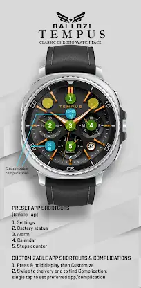Ballozi TEMPUS Classic Chrono screenshot 3