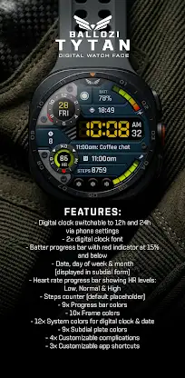 Ballozi TYTAN Tactical Digital screenshot 1